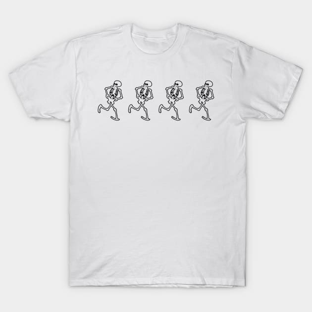 Skeleton dance T-Shirt by Madelyn_Frere